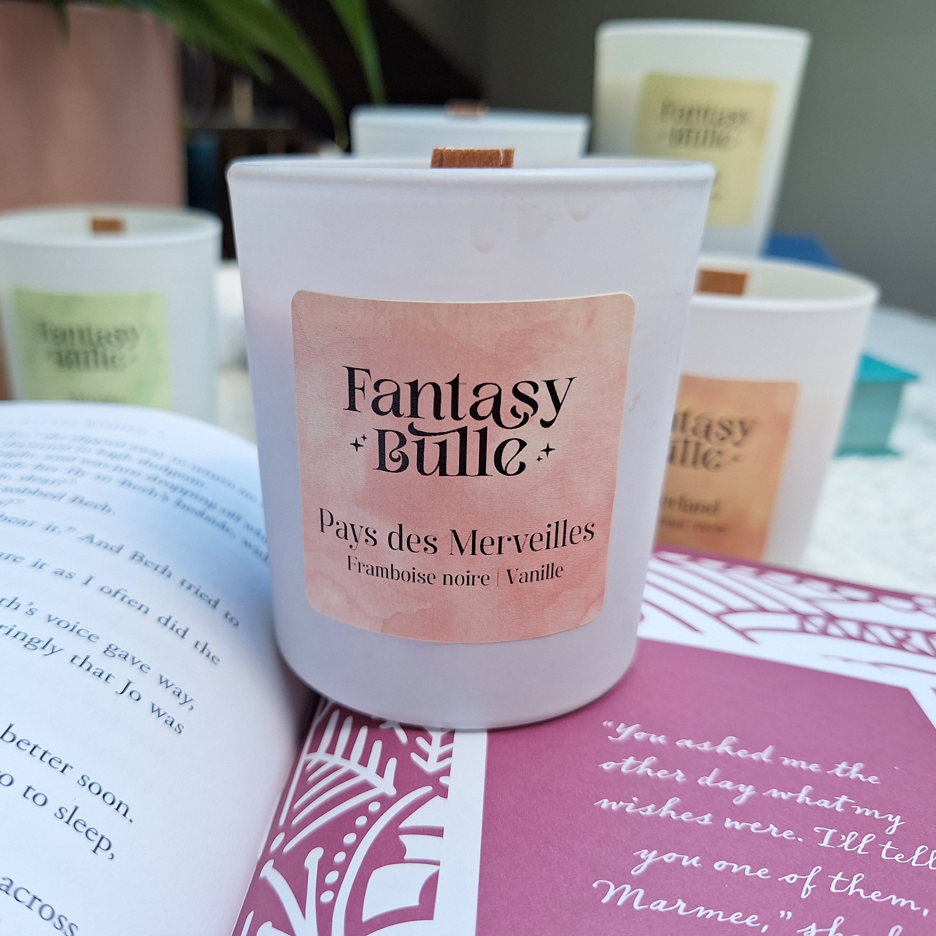 Bougie parfumée - Pays des Merveilles 💗