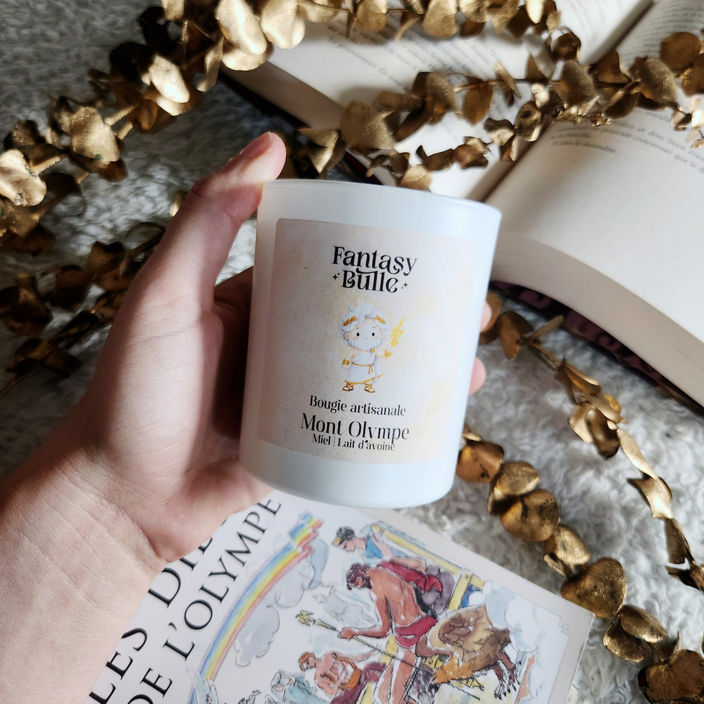 Bougie parfumée - Mont Olympe ⚡
