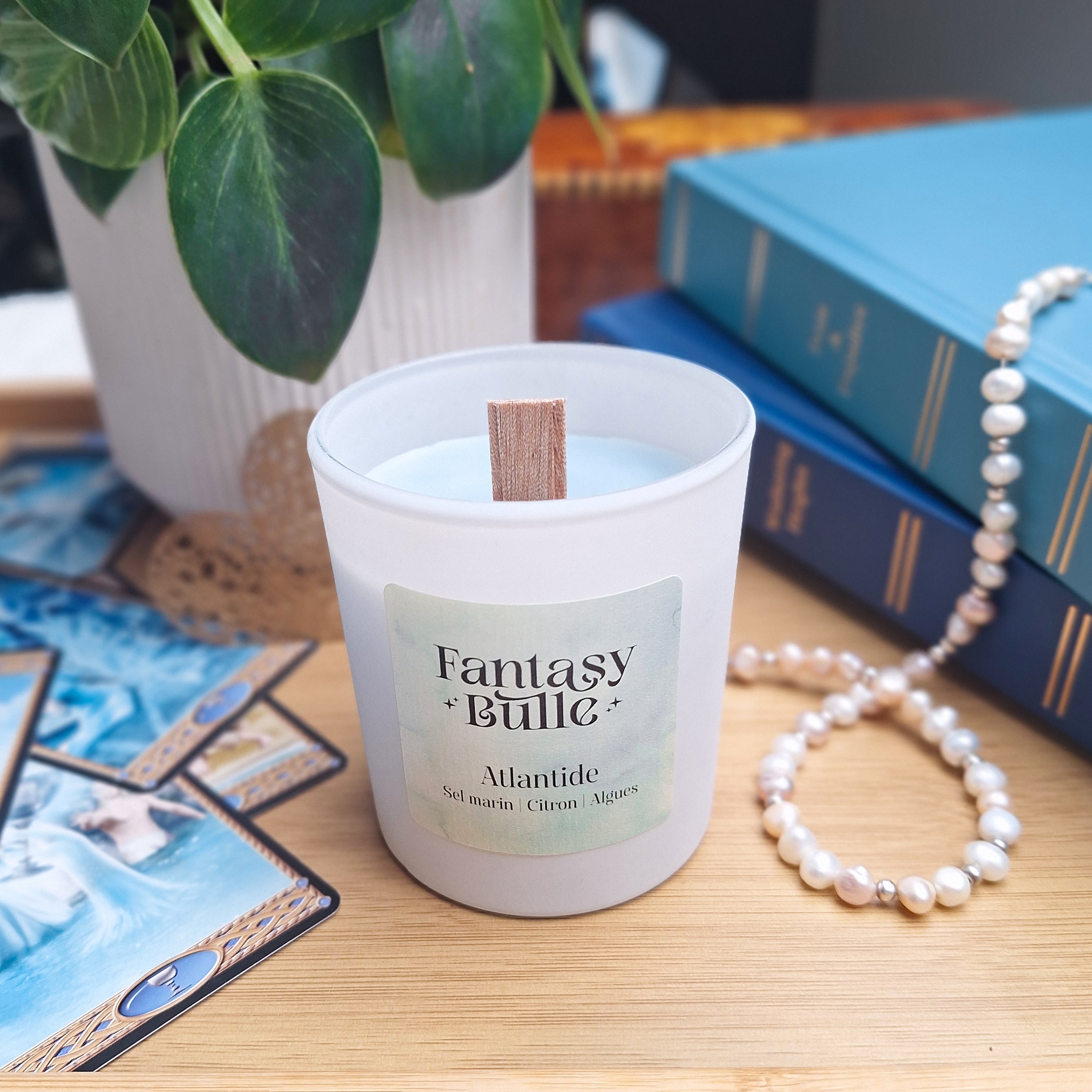 Bougie parfumée - Atlantide 🌊