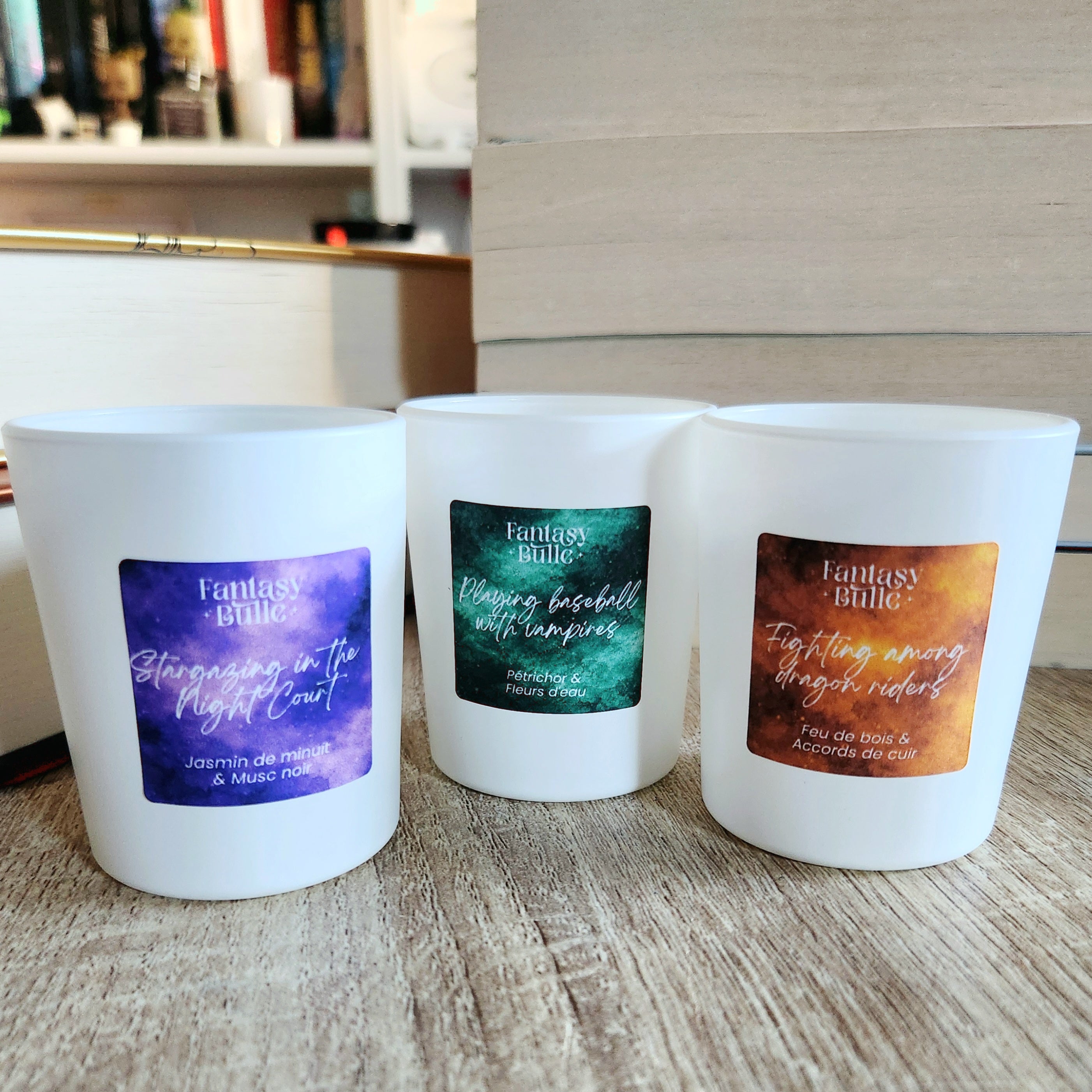 Coffret Bougies parfumées - Romantasy