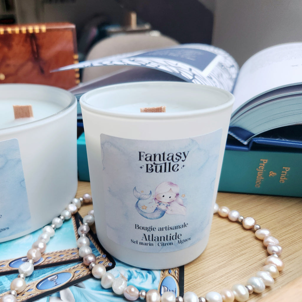 Bougie parfumée - Atlantide 🌊
