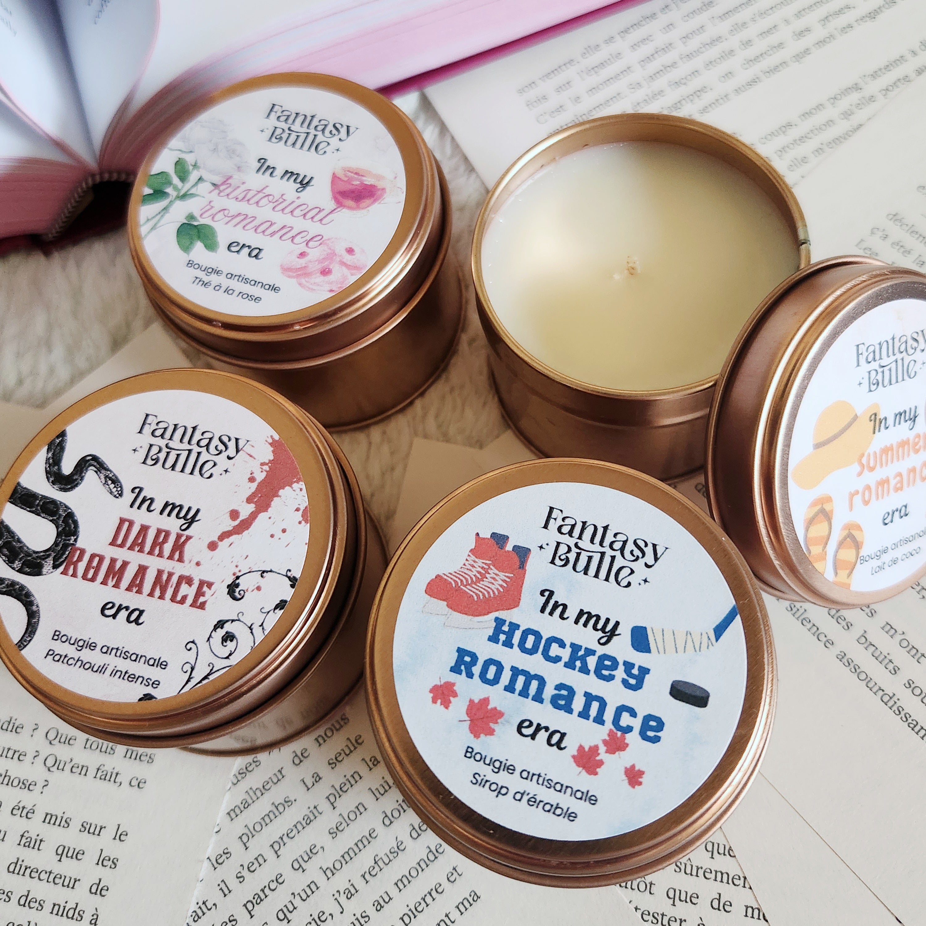 Coffret Bougies parfumées - In my romance era