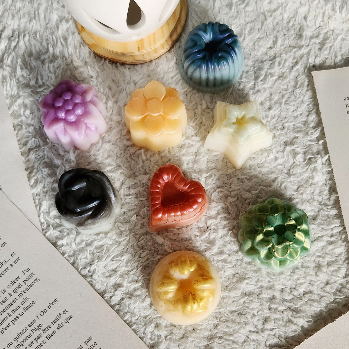 Coffret Fondants parfumés - Mondes Merveilleux