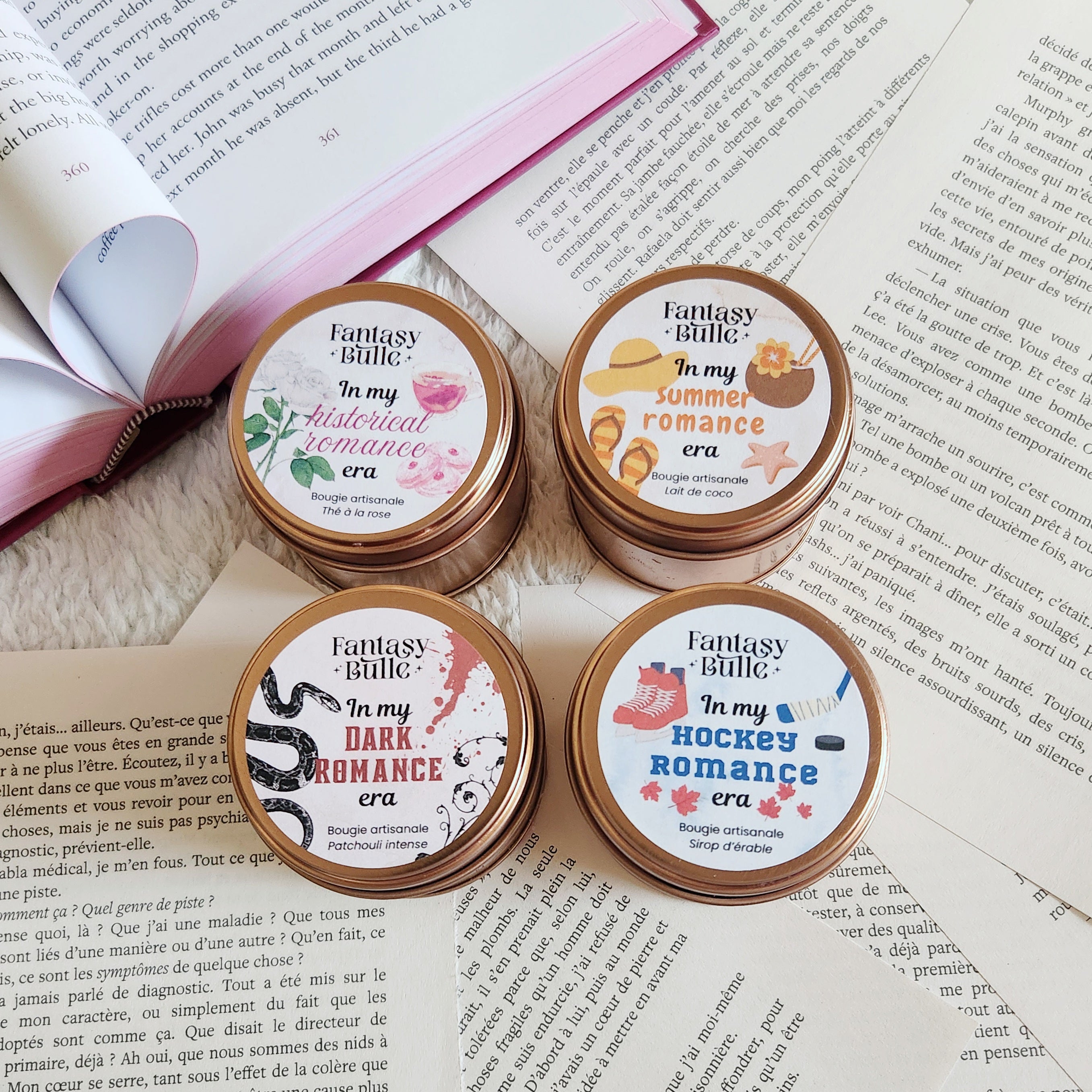 Coffret Bougies parfumées - In my romance era