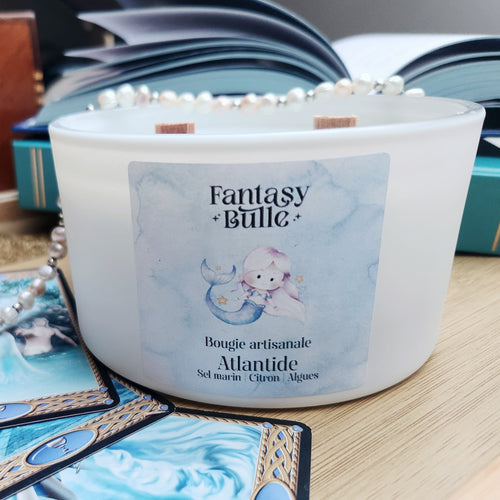 Bougie parfumée - Atlantide 🌊