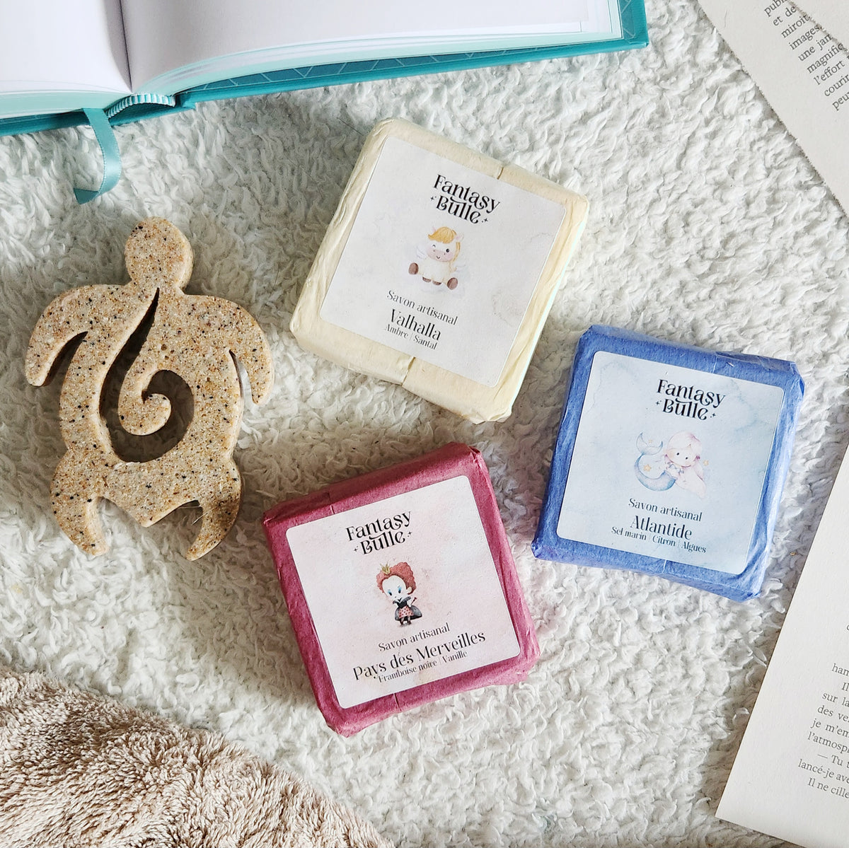 Coffret Savons solides - Mondes Merveilleux